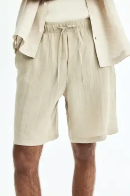 Short Loose Fit - Beige clair — photo 1