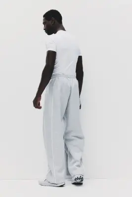 Pantalon jogger de sport Loose Fit - Gris chiné — photo 2