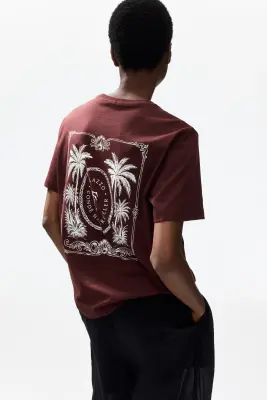 T-shirt imprimé - Marron/Condé Nast Traveller — photo 2