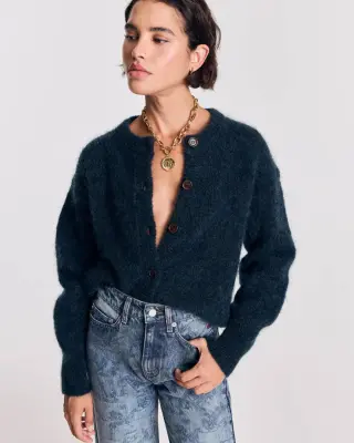 Cardigan Douceur marine — photo 1