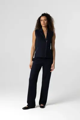 Veste en coton, lin et coton organique