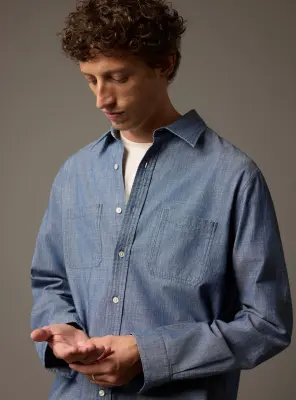 Chemise Roger Chambray — photo 5