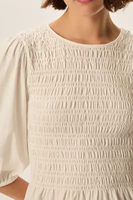 Tee-shirt Hanaelle Ecru — photo 2