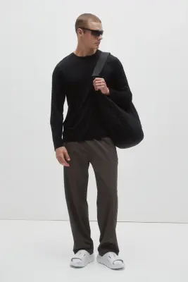T-shirt de sport à manches longues DryMove™ - Noir — photo 1