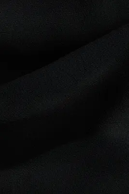 Top asymétrique à effet drapé - Noir — photo 3