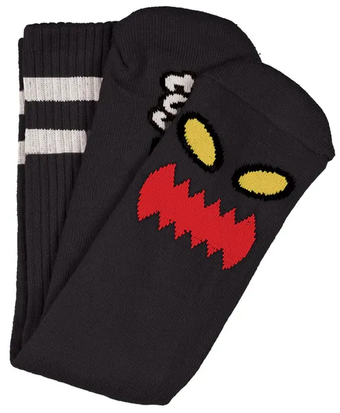 Chaussettes toy machine Monster Face – Black