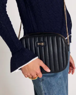 Sac César chaine noir lisse — photo 3