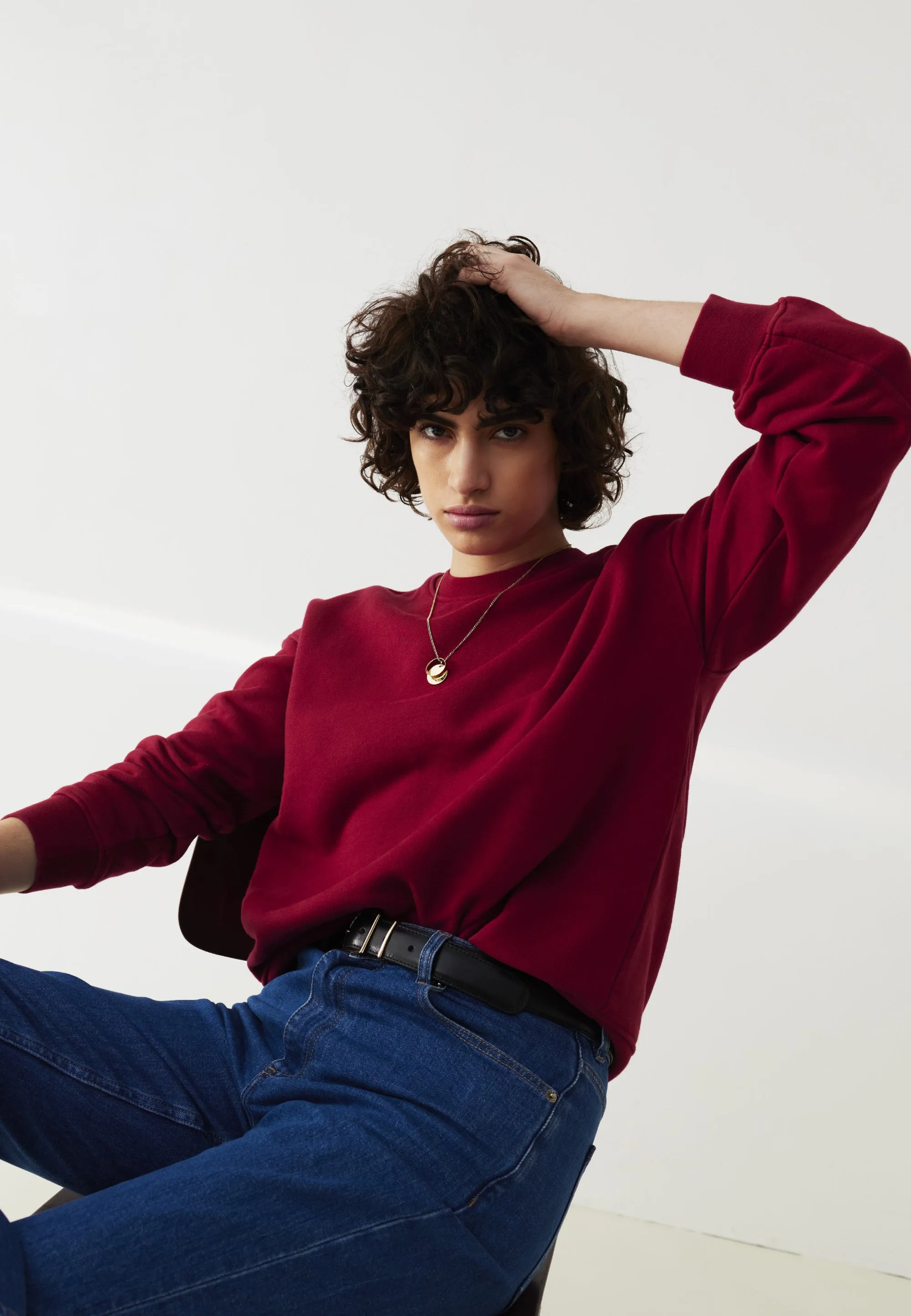 Le sweat - Framboise