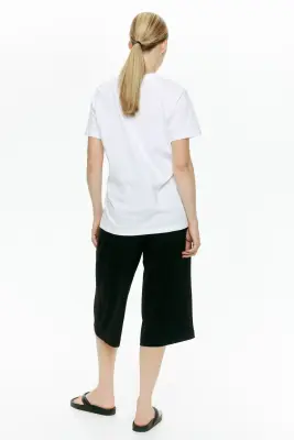 MAMA Jupe-culotte large - Noir — photo 2