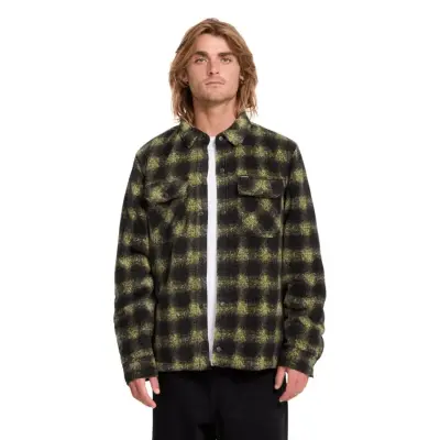 Chemise volcom Bowered Fleece – Mustard — photo 1