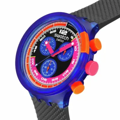 Swatch Big Bold SB06N102 - NEON PARTY TO THE MAX — photo 3