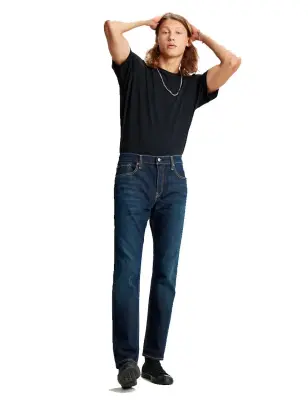 LEVIS 502 TAPER BT BIOLOGIA ADV Navy — photo 2