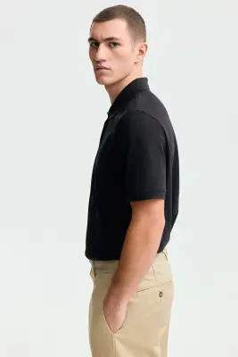 Polo Regular Fit - Noir — photo 4