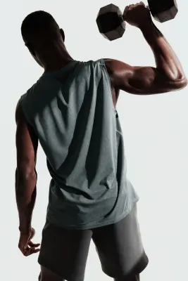 Débardeur de sport Regular Fit DryMove™ - Vert pin — photo 2
