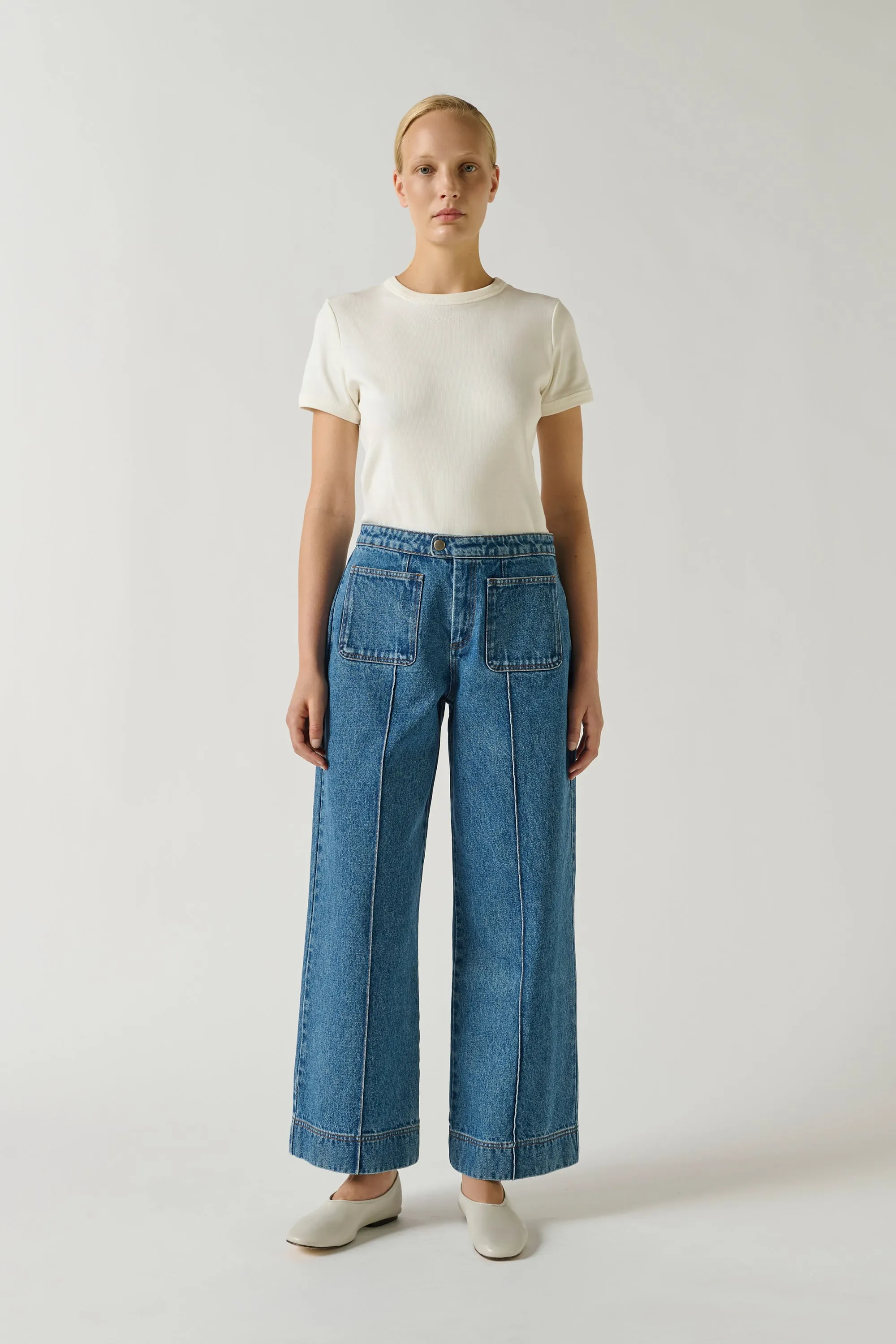 JEAN HARRY DENIM BLEU DÉLAVÉ