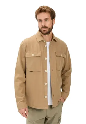 CAMEL ACTIVE SURCHEMISE Taupe — photo 2