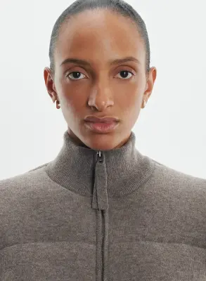 Gilet en laine mérinos et cachemire — photo 3