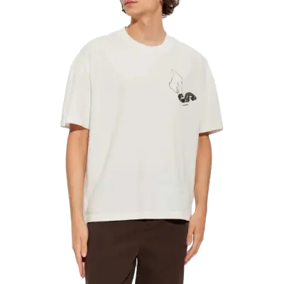 ALLSAINTS Upstaged T-Shirt Chalk White — photo 3