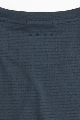 T-shirt de sport en mesh DryMove™ - Gris foncé — photo 4