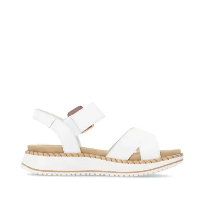 Sandales à Brides Remonte D3J52-80 Blanches - Confort Lite n Soft Grande Pointure Femme — photo 4