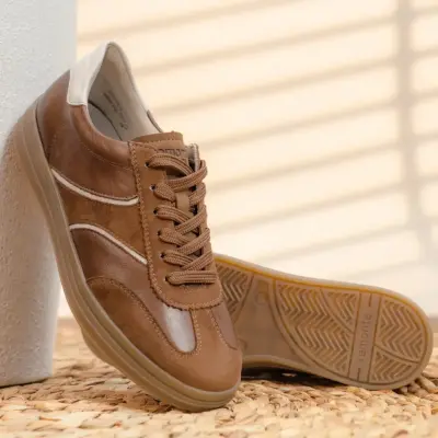 Baskets Remonte D2C05-24 Marron - Lacets Grande Pointure Femme — photo 3