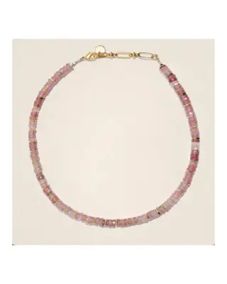 Nouveau ! UCCIANI Collier Lau Quartz Fraise — photo 2