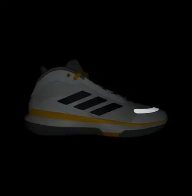 ADIDAS BOUNCE LEGENDS Blanc jaune — photo 4