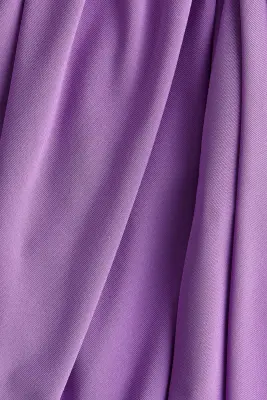 Top à effet drapé avec bretelles fines - Violet — photo 3