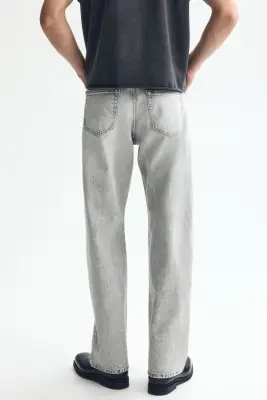 Relaxed Jeans - Gris denim clair — photo 3