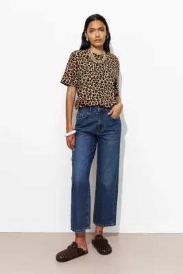 T-shirt léopard Femme — photo 3