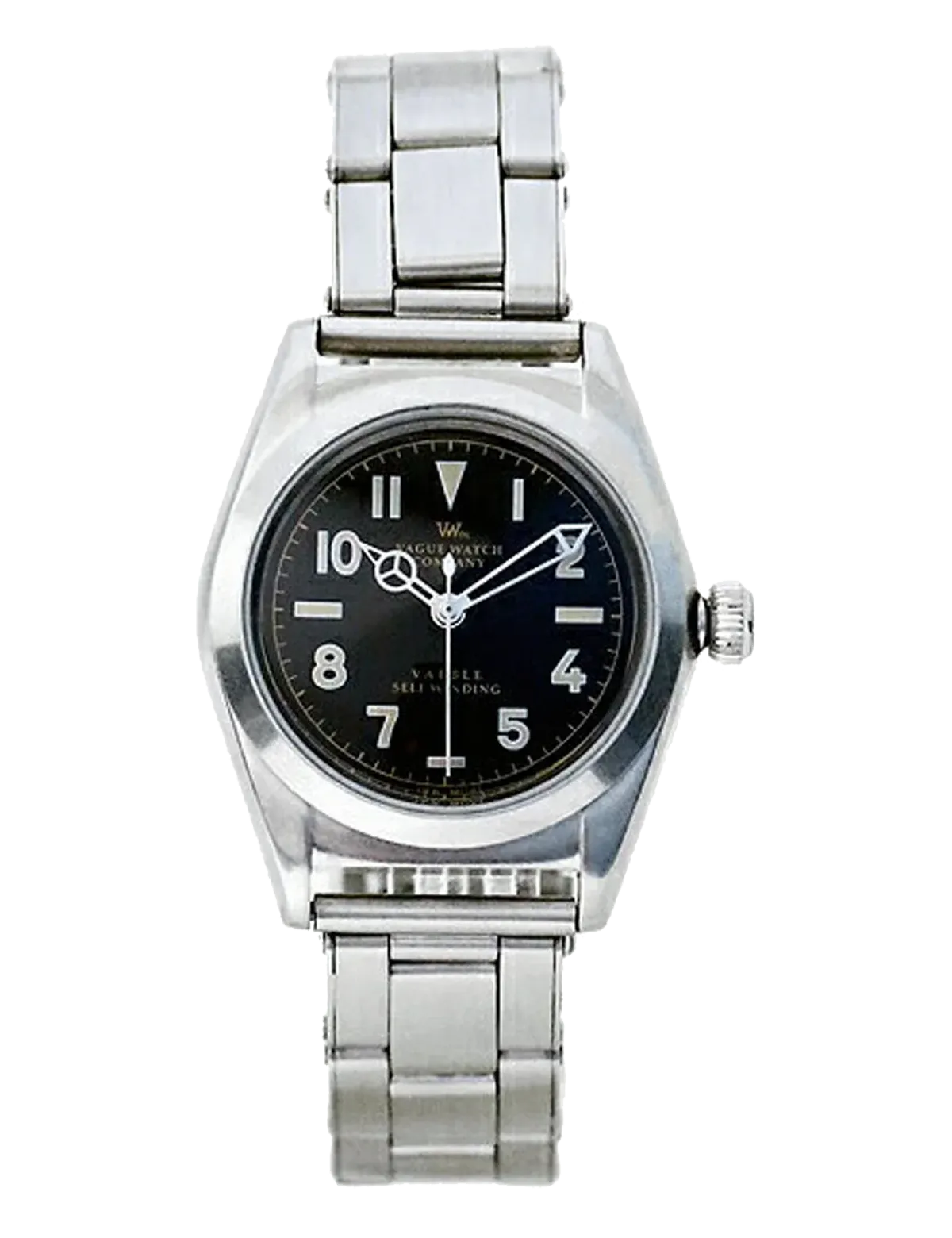 VAGUE WATCH CO. VABBLE AUTOMATIC SILVER BLACK