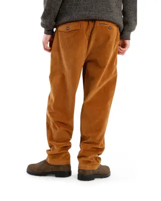 Stretch Cord Relaxed Fit Trouser Dark Honey — photo 4