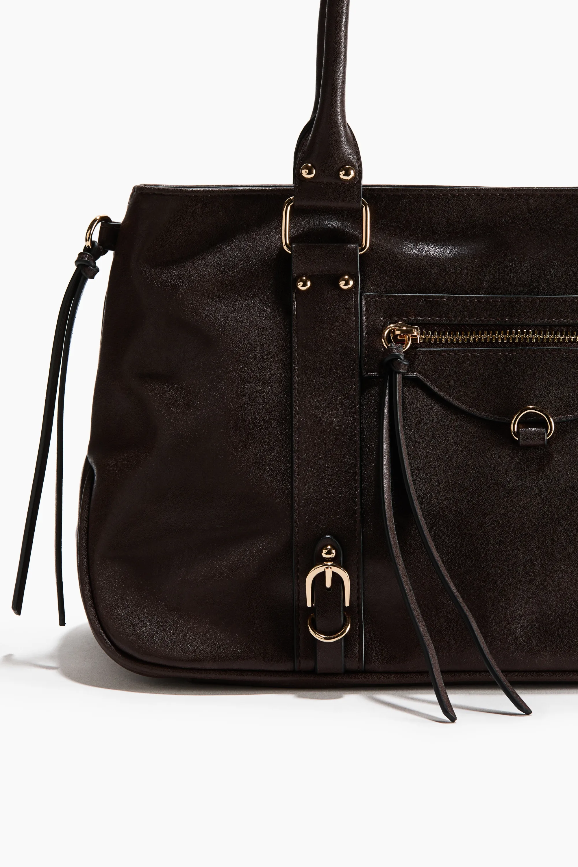 Sac porté épaule - Marron foncé