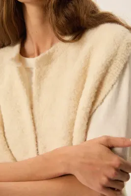 Gilet Achille Creme — photo 4