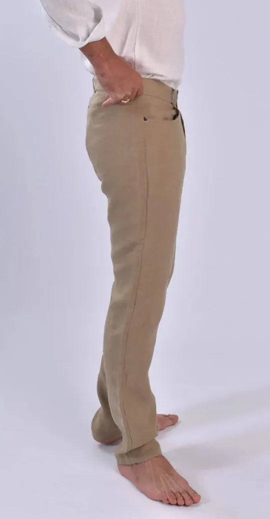 Pantalon Zanzibar Lin Beige