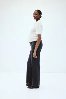 MAMA Jean large Before & After - Gris foncé — photo 3