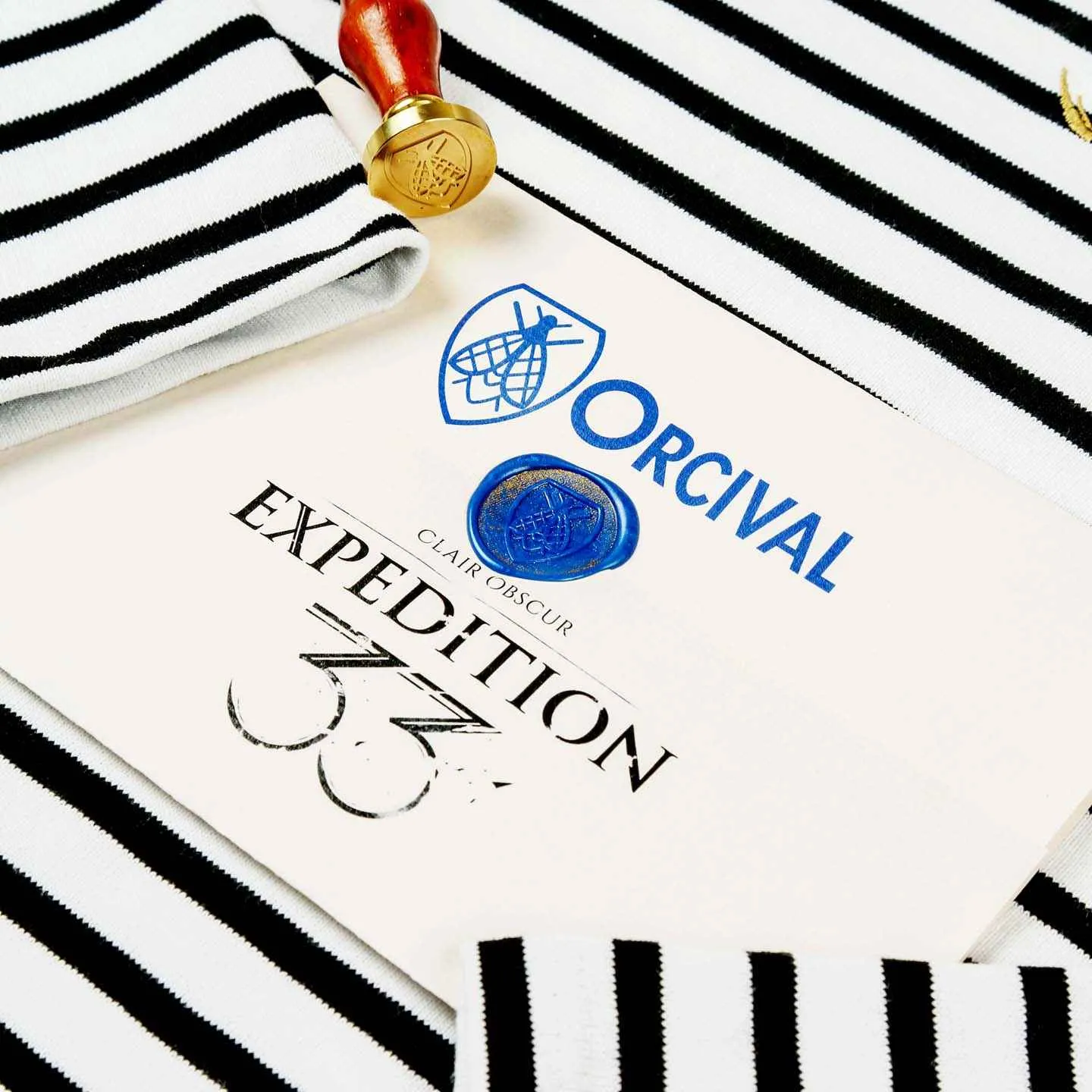 Marinière collaboration Expédition 33 x Orcival