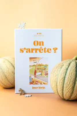 Puzzle On s’arrête ? – 500 pièces – Jour Férié — photo 2