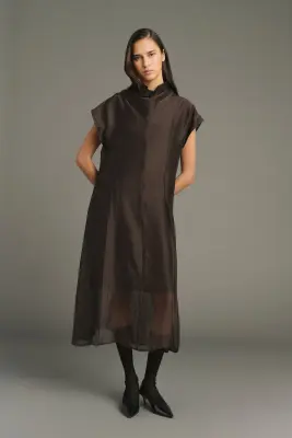 ROBE LENA MARRON — photo 1