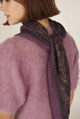 Foulard Nydou Golden Framboise — photo 3