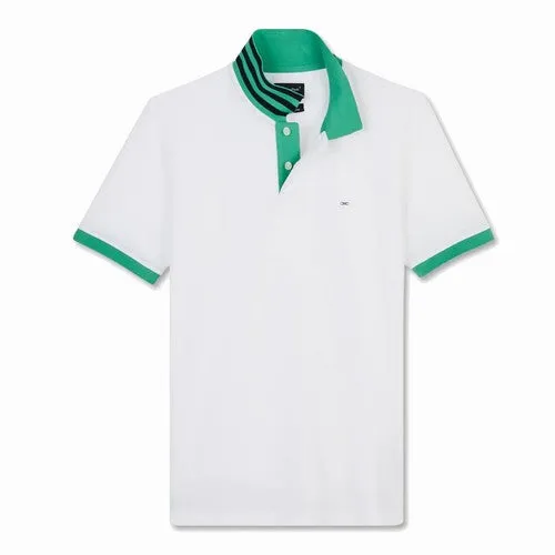 EDEN PARK POLO Blanc col vert