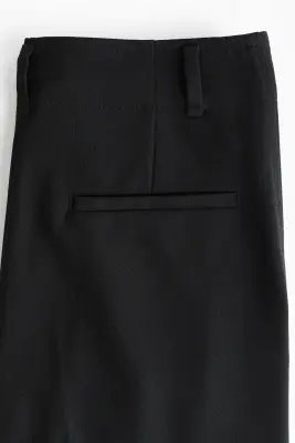 Pantalon chic à jambes droites - Noir — photo 5