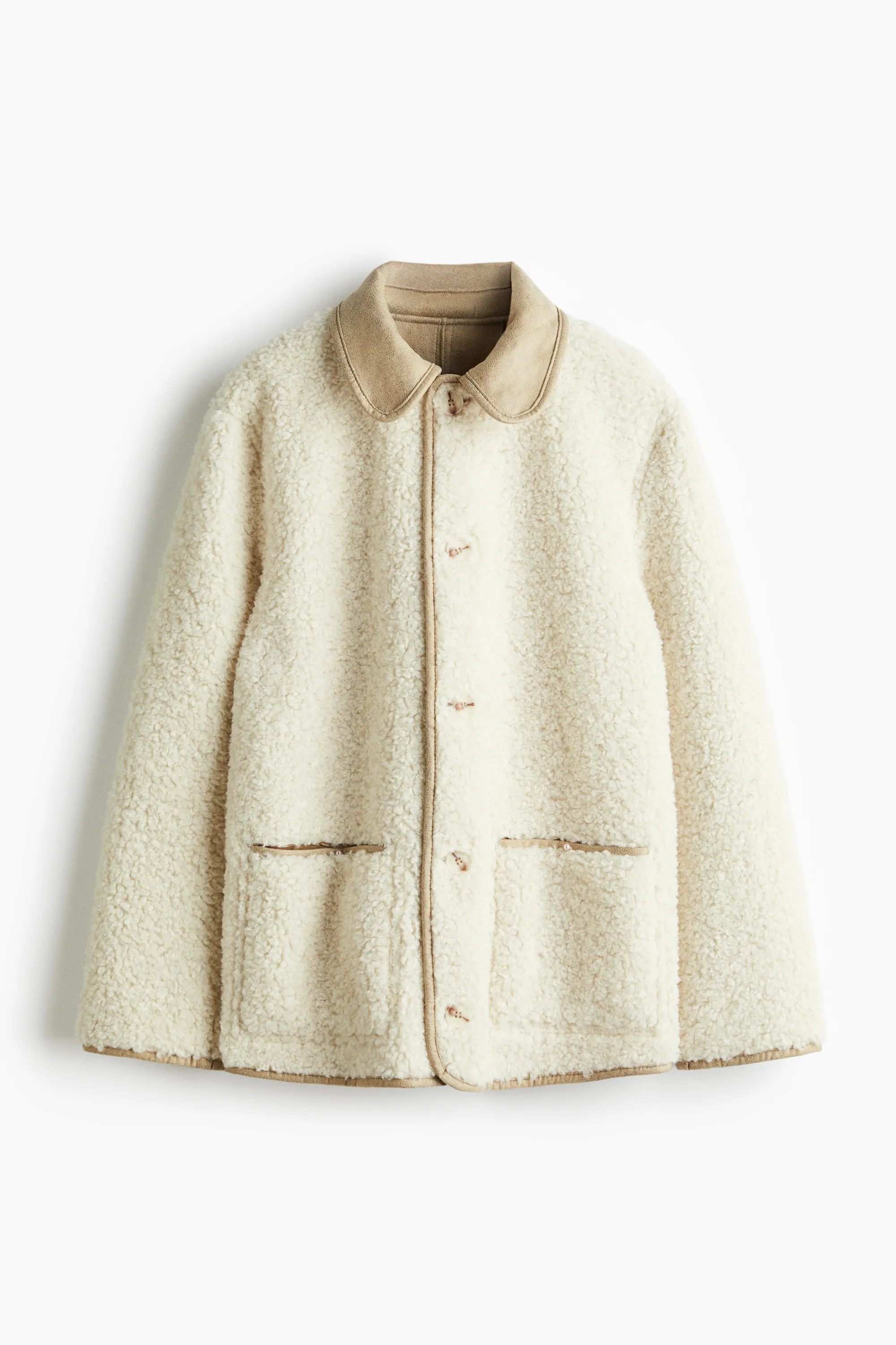 Veste réversible - Beige clair