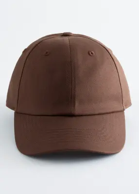 Casquette en coton et lin - Marron Clair — photo 3