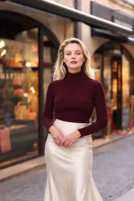 Aliénor Slip Skirt - Cream — photo 2