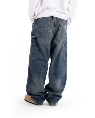 OG Single Knee Pant Blue Dark Used Wash — photo 5