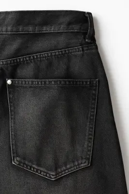 Baggy Barrel Jeans - Noir denim — photo 4