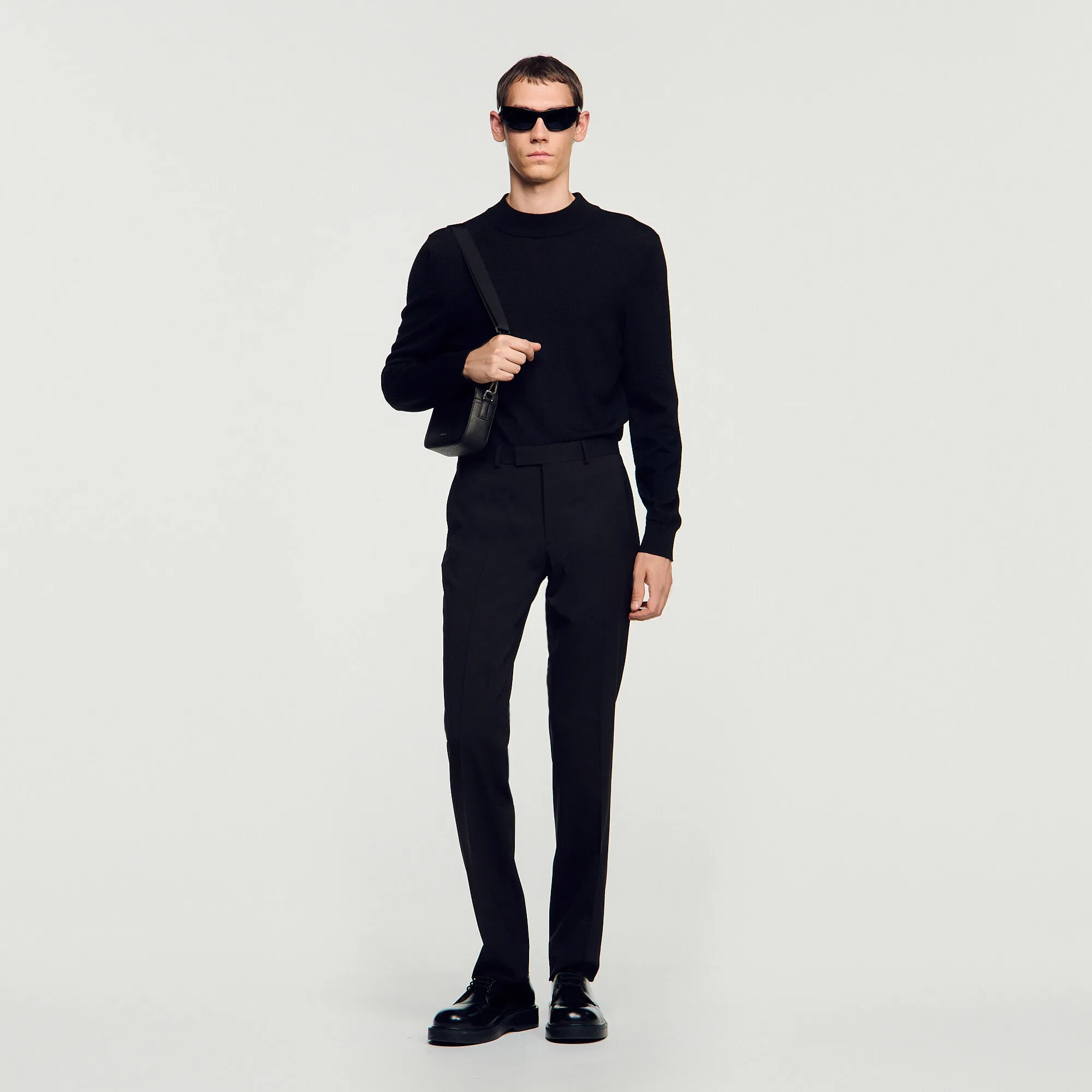 Pantalon de costume à coupe classique