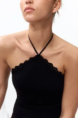 Maillot de bain paddé avec dos nu - Noir — photo 2