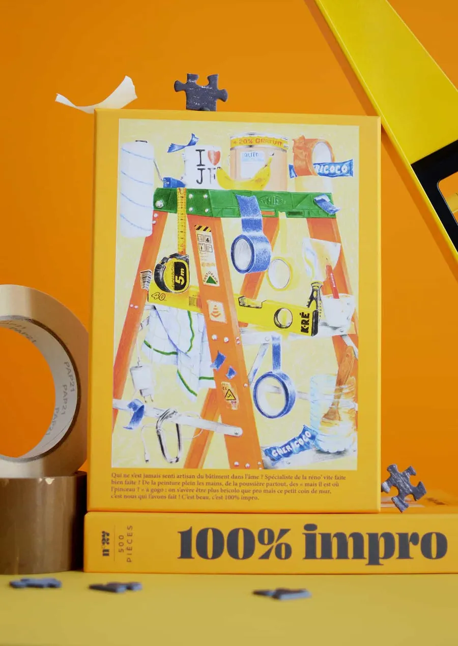 Puzzle 500 pièces 100% impro – Jour Férié